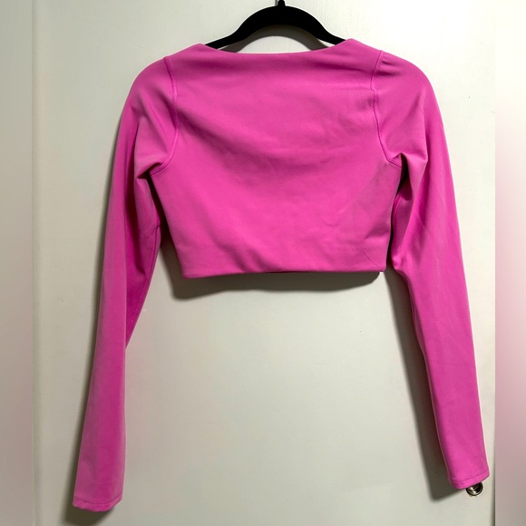 Girlfriend Collective Cropped Long Sleeve Compression Top - Picture 3 of 3